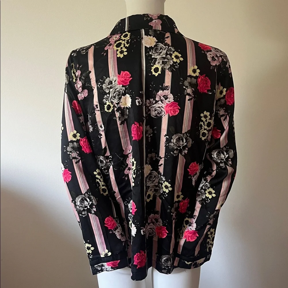 Victoria Secret Floral Patterned  Button Pj Shirt - Picture 3 of 7